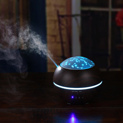 Mini Maison Diffuseur d'arôme de grain de bois Humidificateur