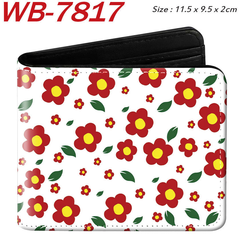 Wallet à thème floral
