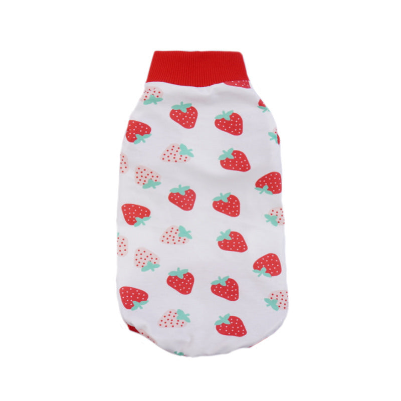 Chemise sans cheveux en coton pur chat
