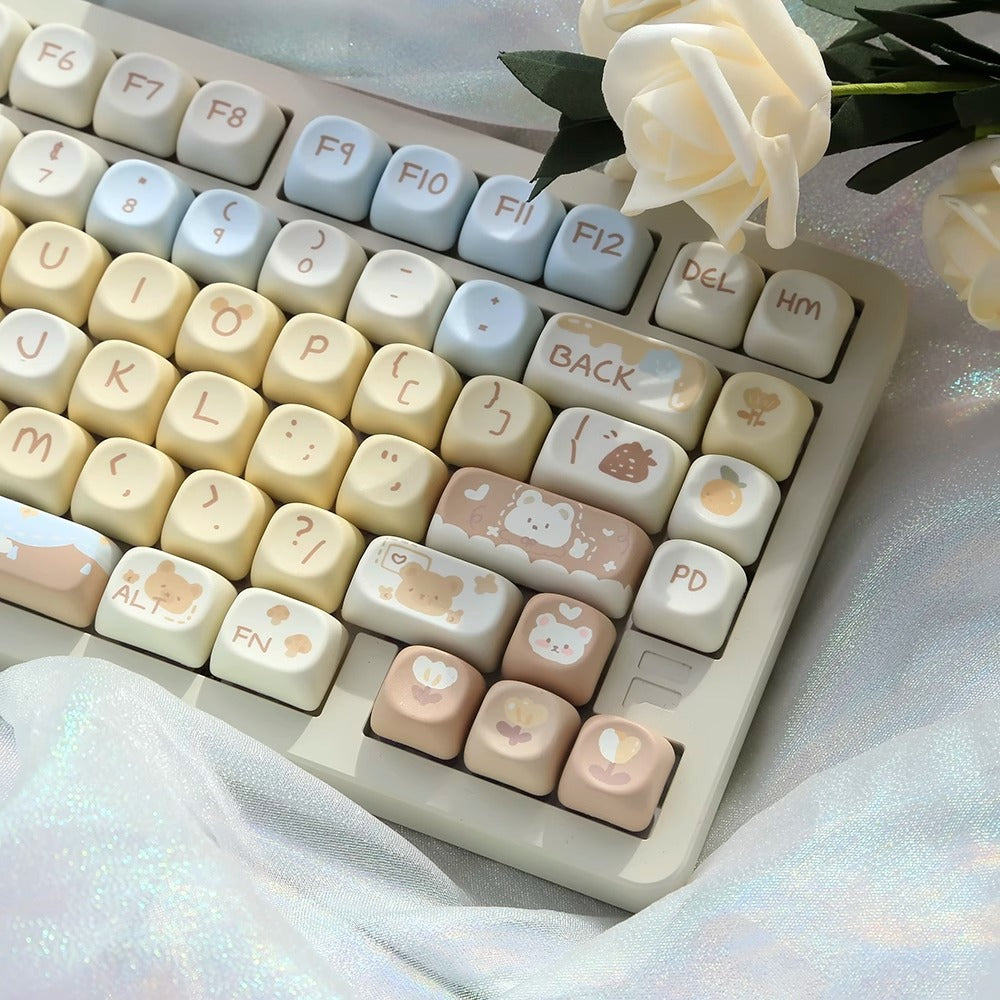 Thé au lait Petit ours Clavier mécanique