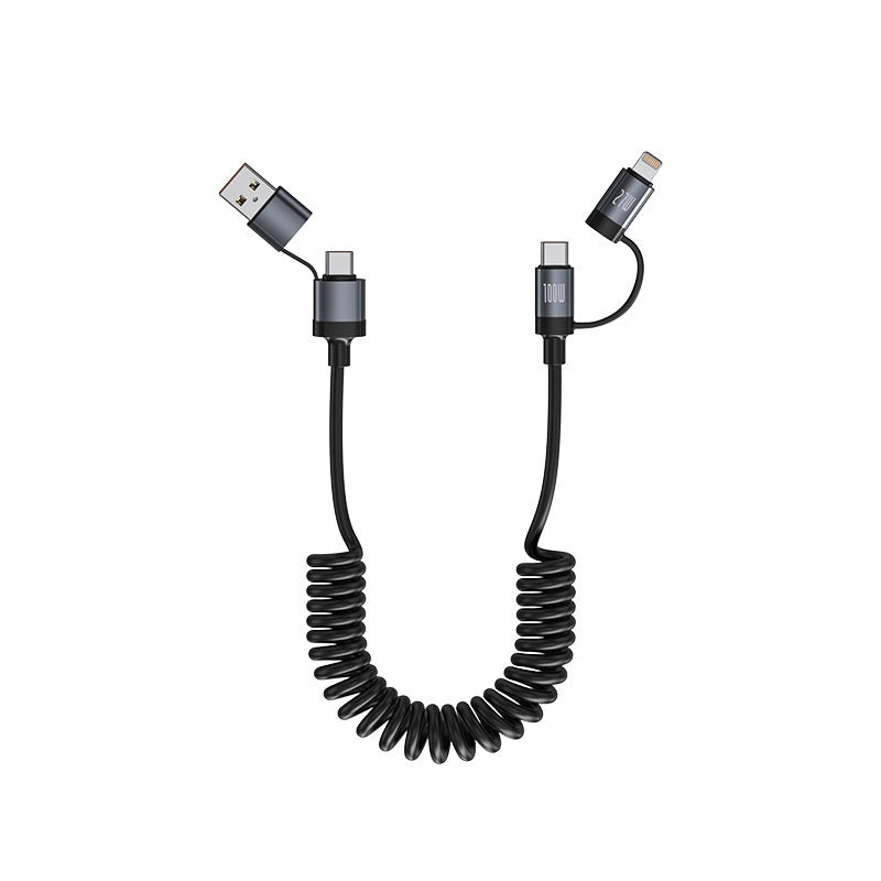 Two fast-charge car spring wires