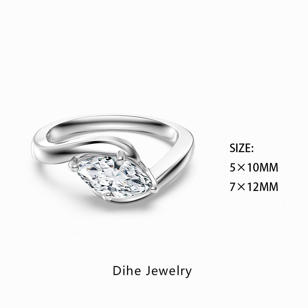 S925 Anneau en argent sterling