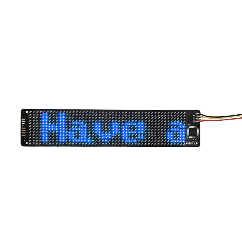 Affichage LED Bluetooth Silicone lumière de caractère