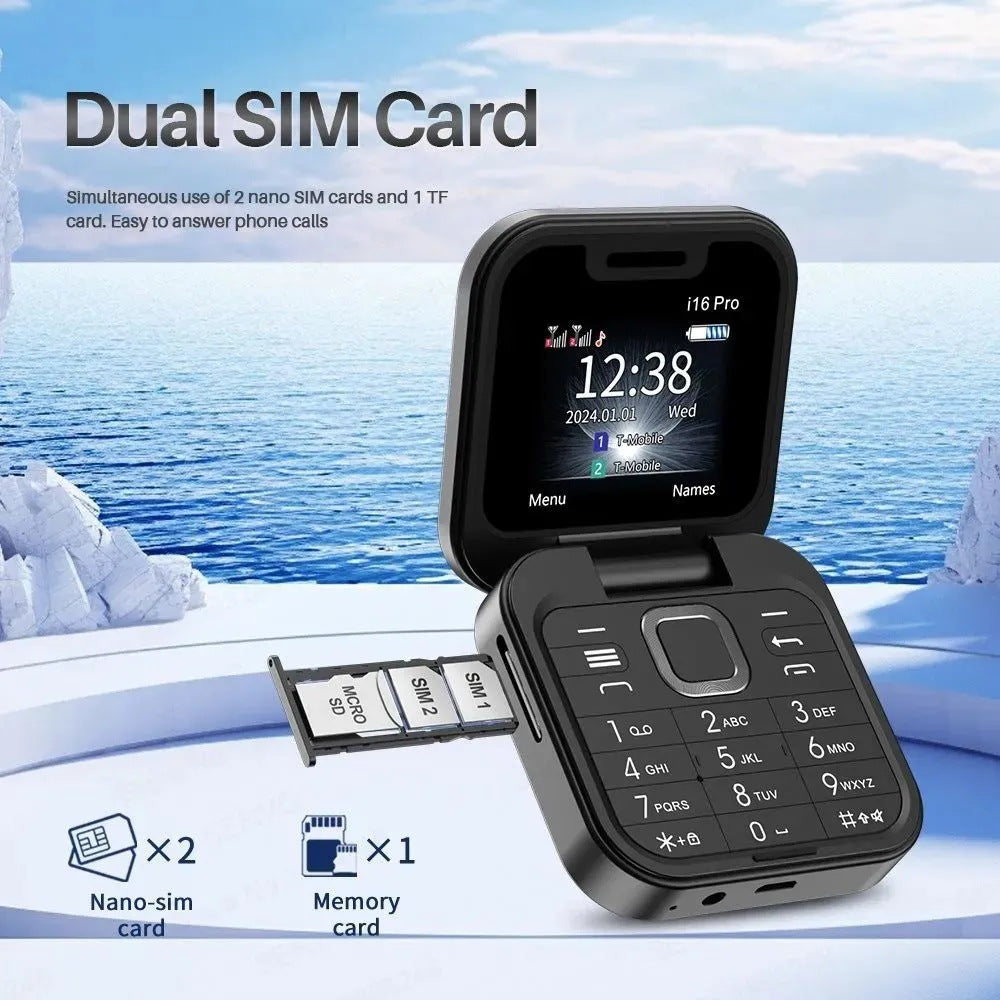 Dual-SIM Dual-standby Téléphone non intelligent pour les aînés