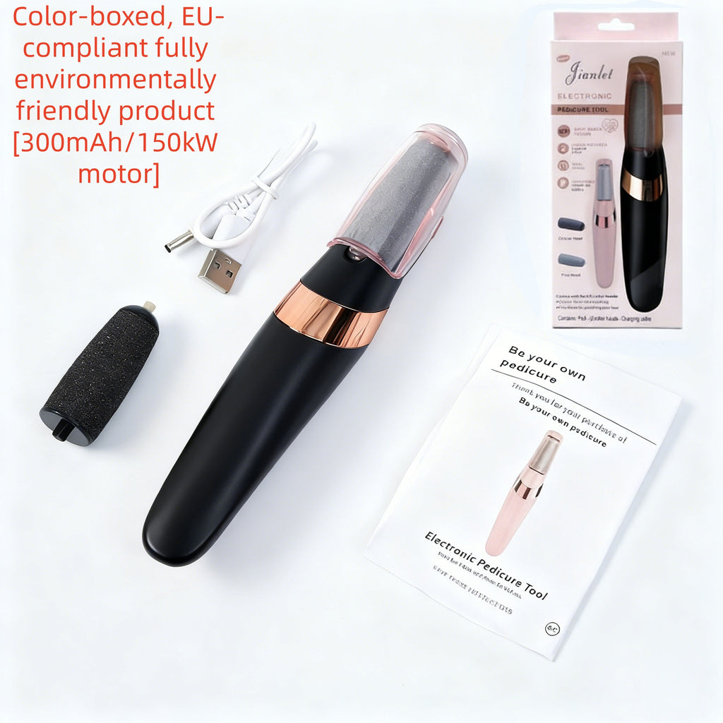 Callus et Dead Skin Remover Foot Scrubber Mini Fichier de pied électrique rechargeable