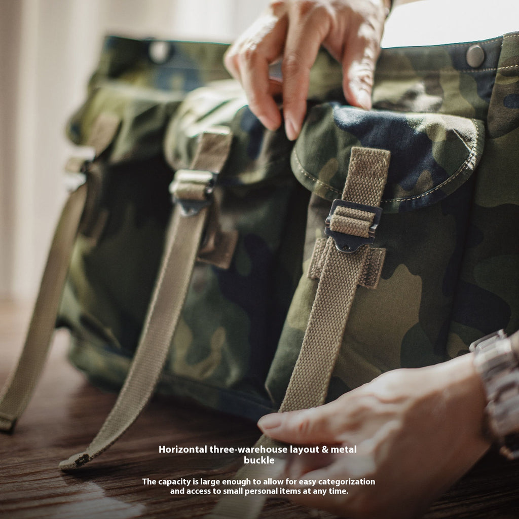 Outils d'entraînement de plein air pour hommes Tactics Camouflage américain Sac à épaule