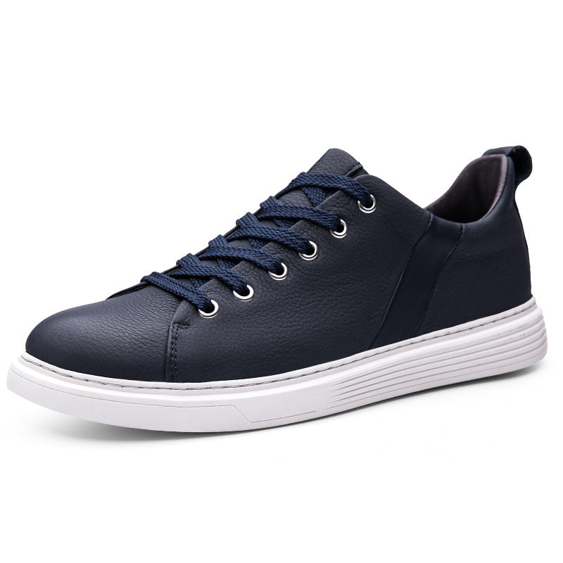 Ressort en cuir véritable à faible coupe