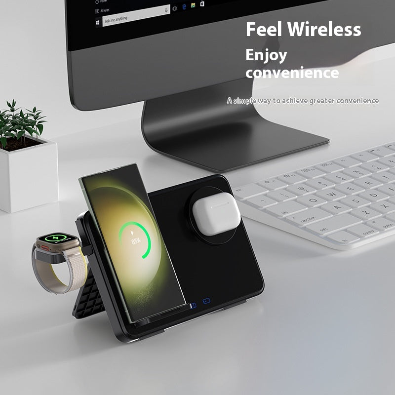 Chargeur sans fil 3-en-un 15W