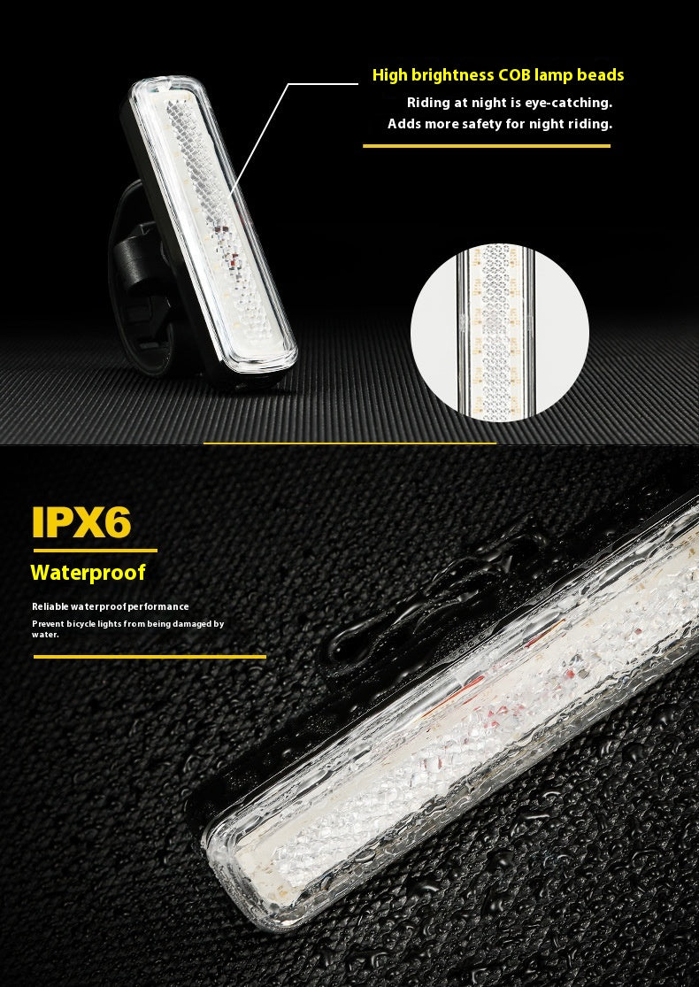 Vélo Light Usb Charging Safety Riding