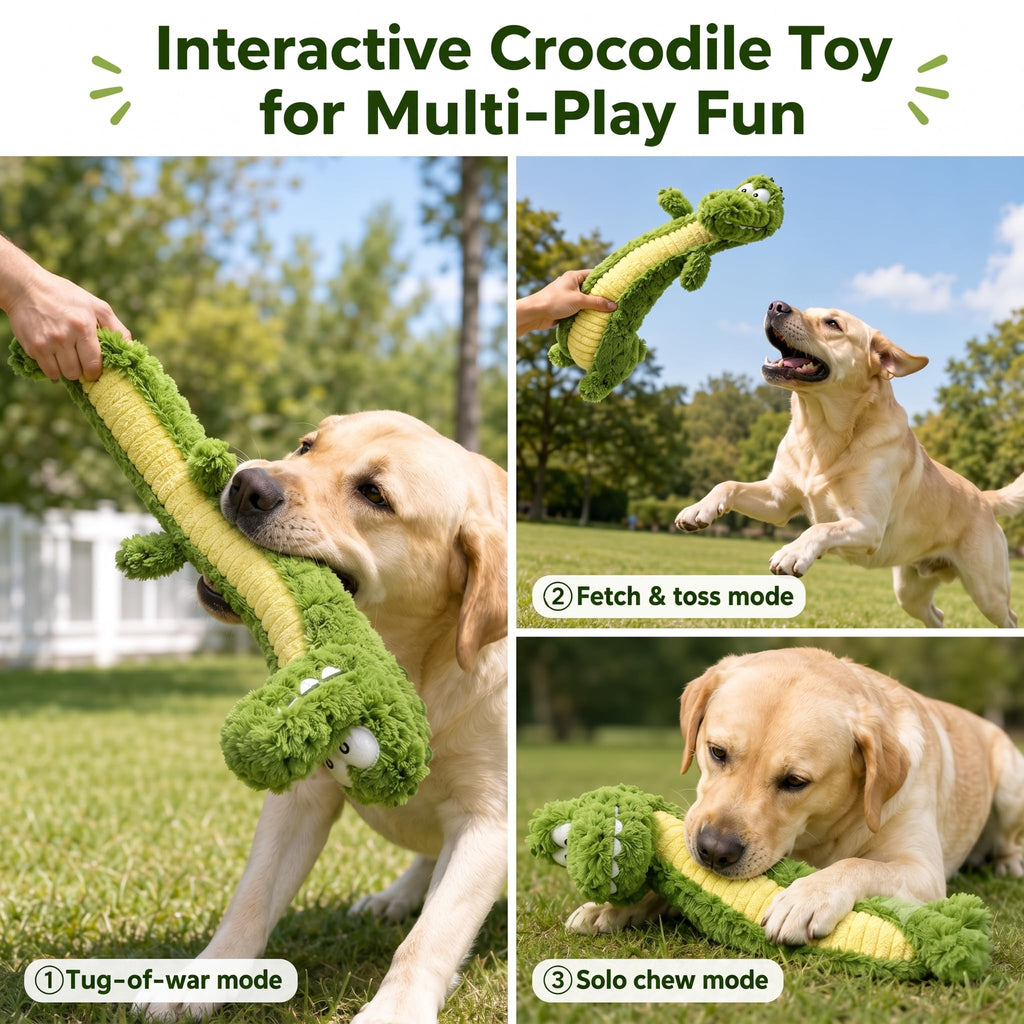 Jouet en peluche de chien squeaky