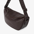 Premier couche Cowhide véritable sac de corps en cuir