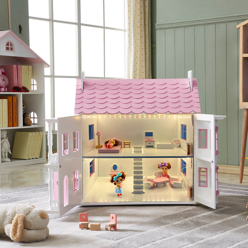 Kids Dollhouse Play House Villa Toy