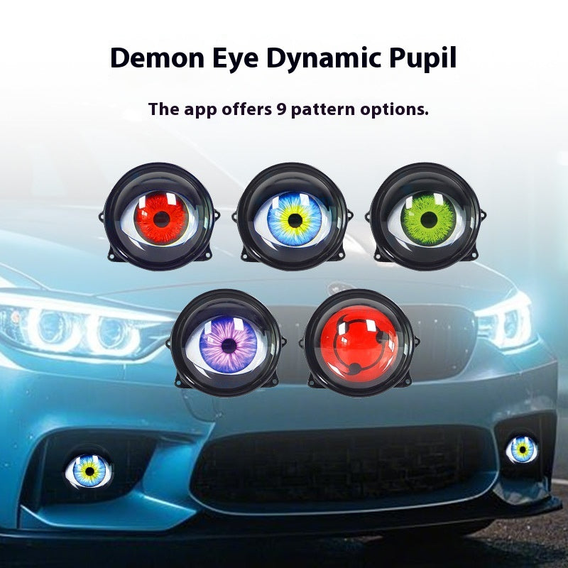 Devil Eye Led Hawkeye Lampe Modifié General Car Lens Headlight Multi-mode