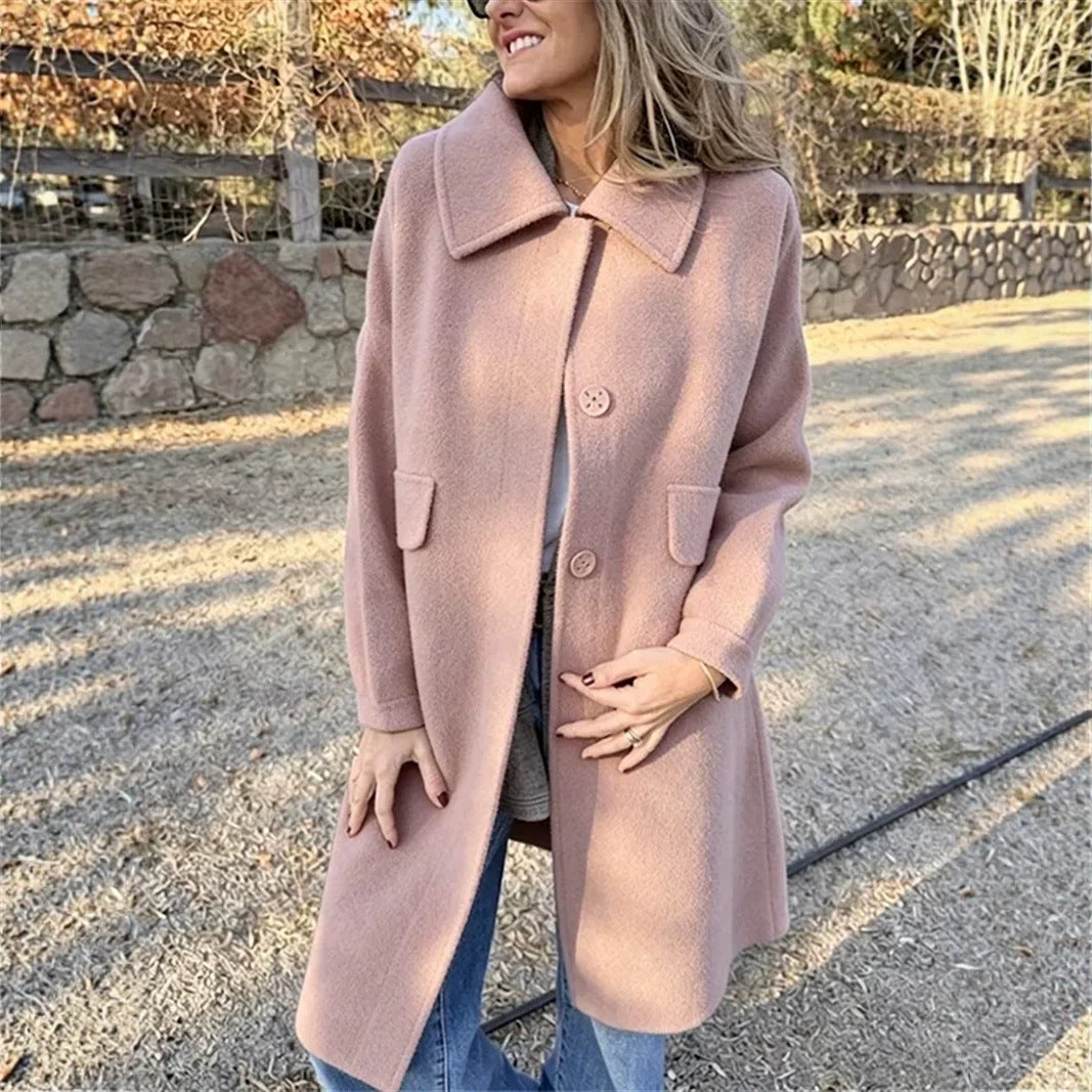 Veste de laine casual pour femmes