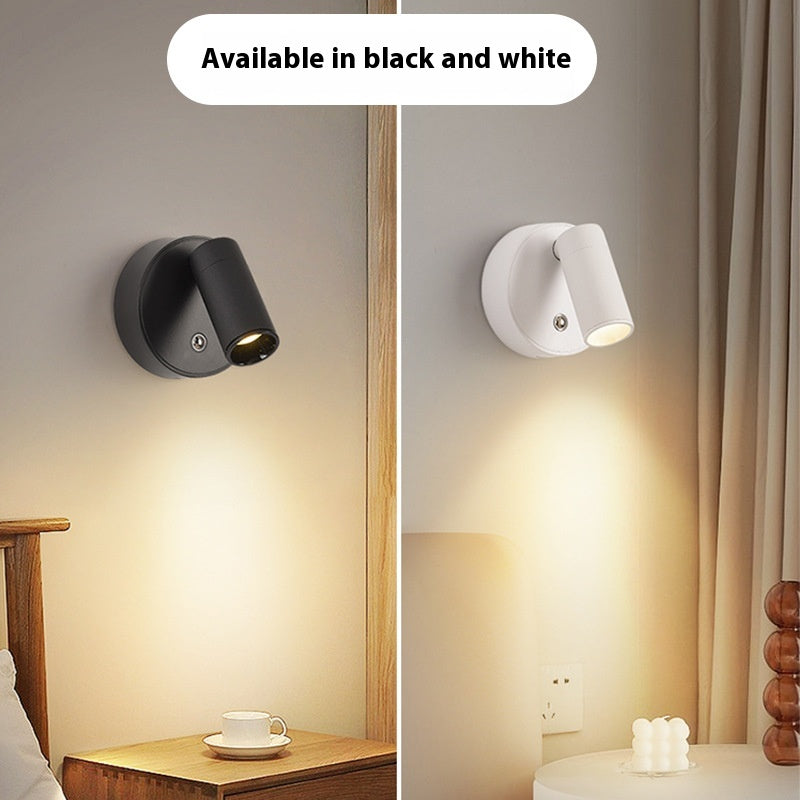 Wi-Fi gratuit sans punch côté lampe murale rechargeable