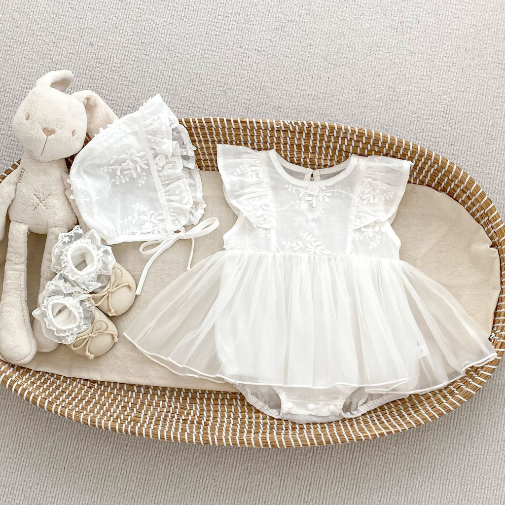 Été Style Baby Mesh Sac Robe de pet style occidental Robe de princesse de fleur pour les femmes