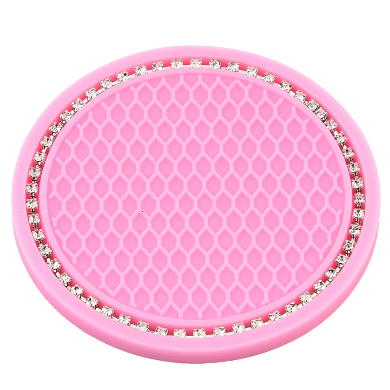 Trastestone Water Coaster Diamond Car Anti-skid Pad Creative