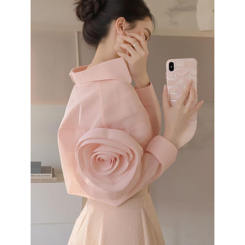 Femmes Style français Élégant Dopamine Top