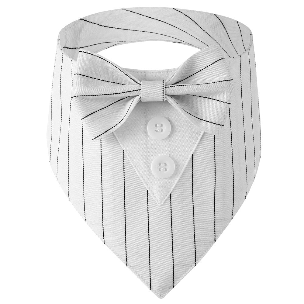 Bibe de chien de style britannique pour les mariages