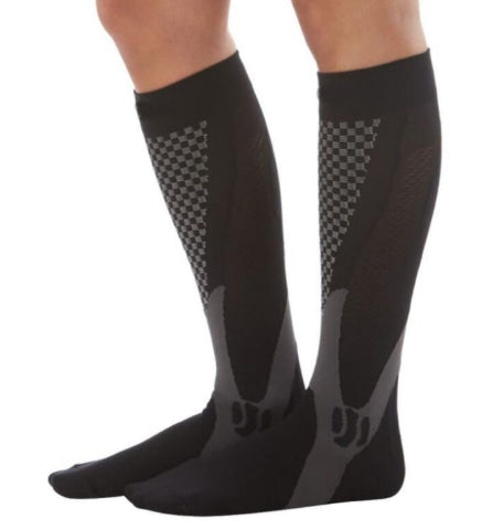 Chaussettes de compression pour les hommes et les femmes meilleur diplômé Athletic Fit pour courir des chaussures de voyage de vol