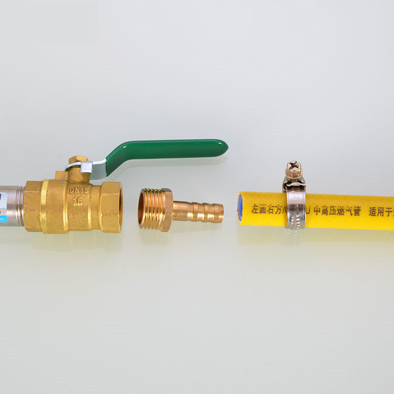 Tuyau de raccord de tuyau en laiton Barb Tail BSP mâle Pagoda gaz connecteur joint en cuivre
