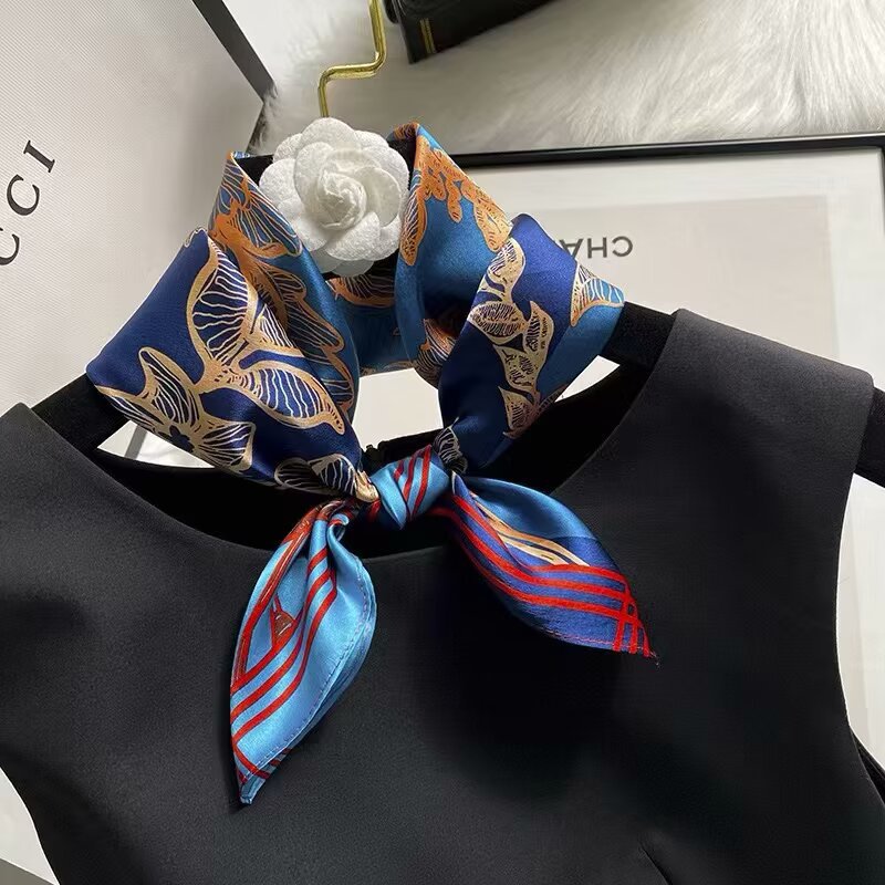 Accessoires de bande de cheveux en écharpe de cou polyvalent haut de gamme