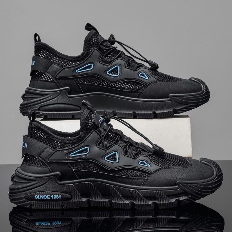 Sneakers à mailles creuses respirables d'été pour hommes