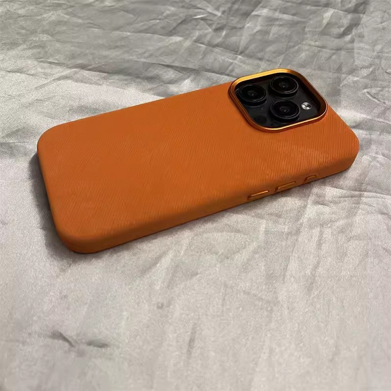 Étui de téléphone à aspiration magnétique en fibre de verre