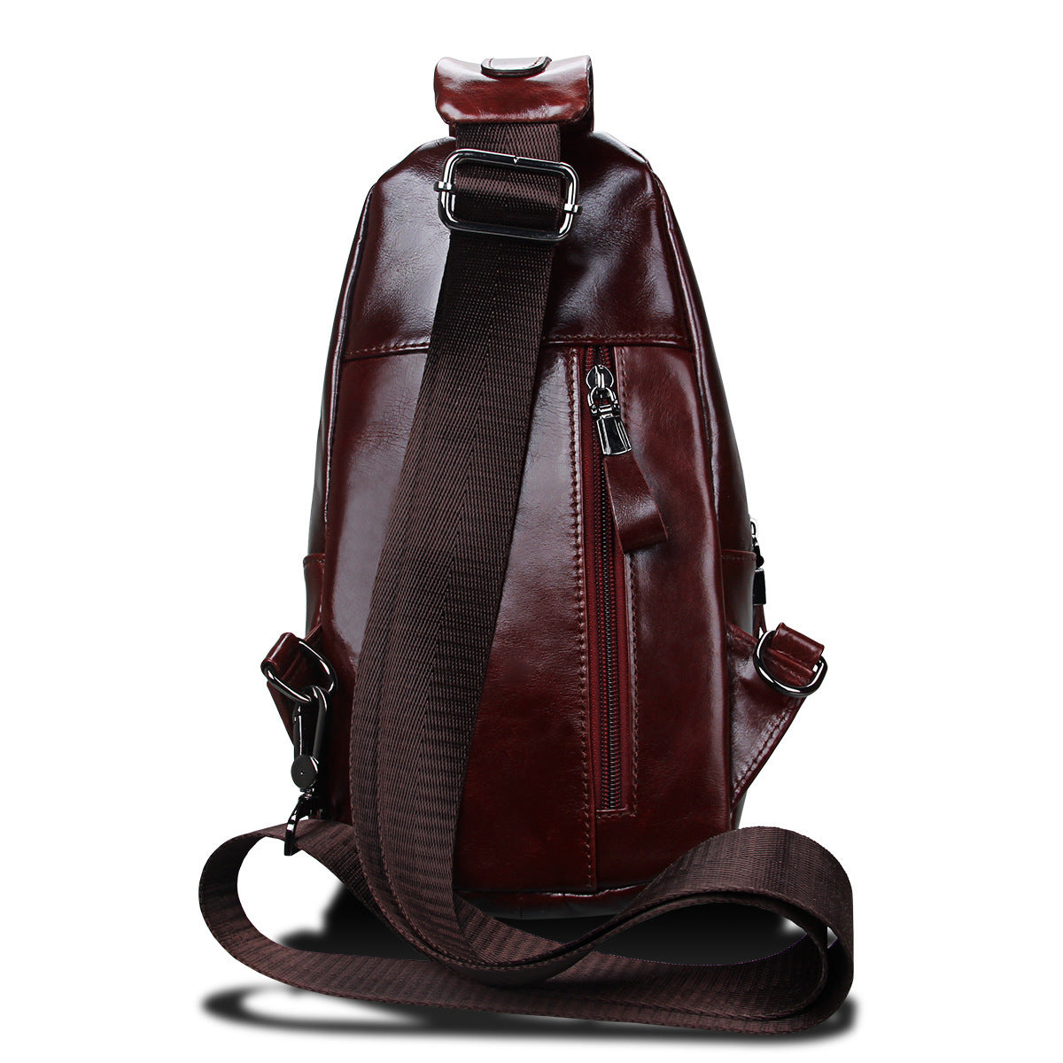 Sac croisé Cowhide Cowhide pour hommes