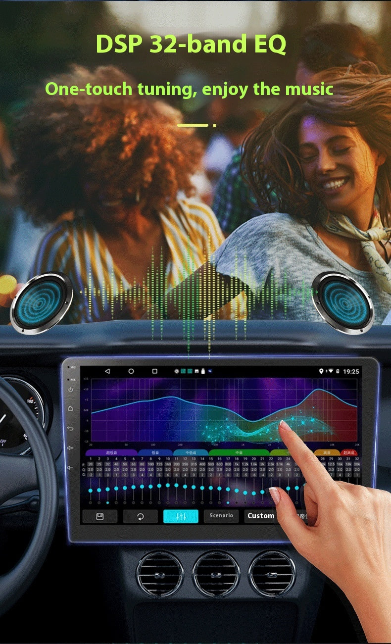 9-pouces Une machine universelle Android Auto voiture contrôle central grand écran