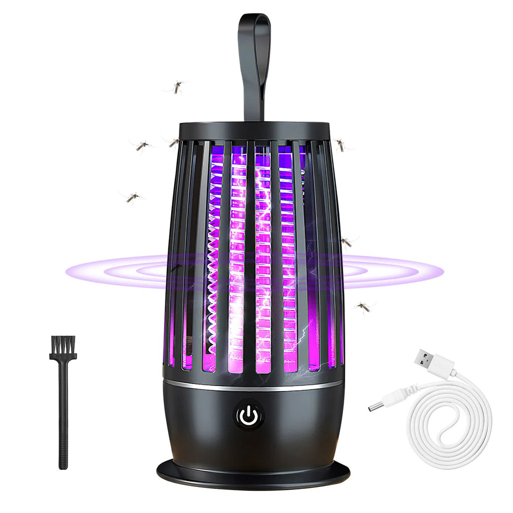 Lampe de tueur de Mosquito rechargeable Bug Zapper avec la lumière de nuit