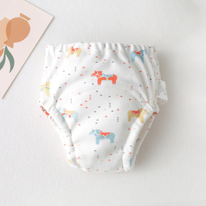 Bague de bébé Urine Cotton Gauze Pantalon de couches