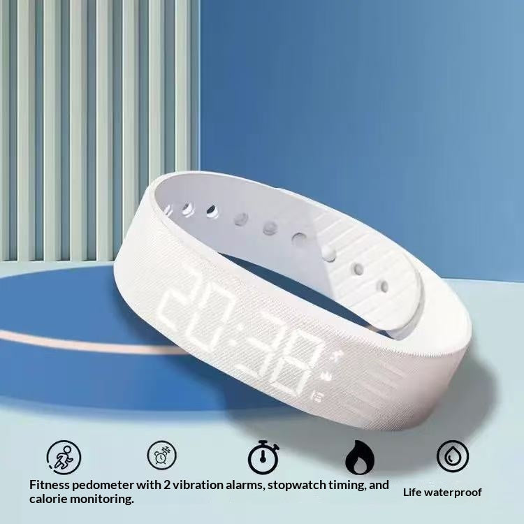 Bracelet d'alarme Smartwatch élégant et polyvalent pour les étudiants
