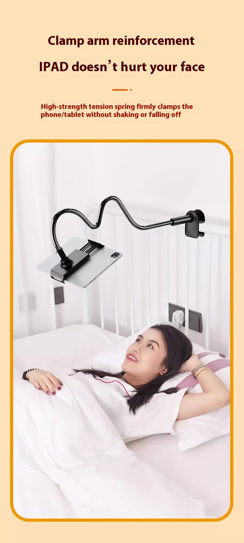 Support d'ordinateur de tablette de téléphone paresseux