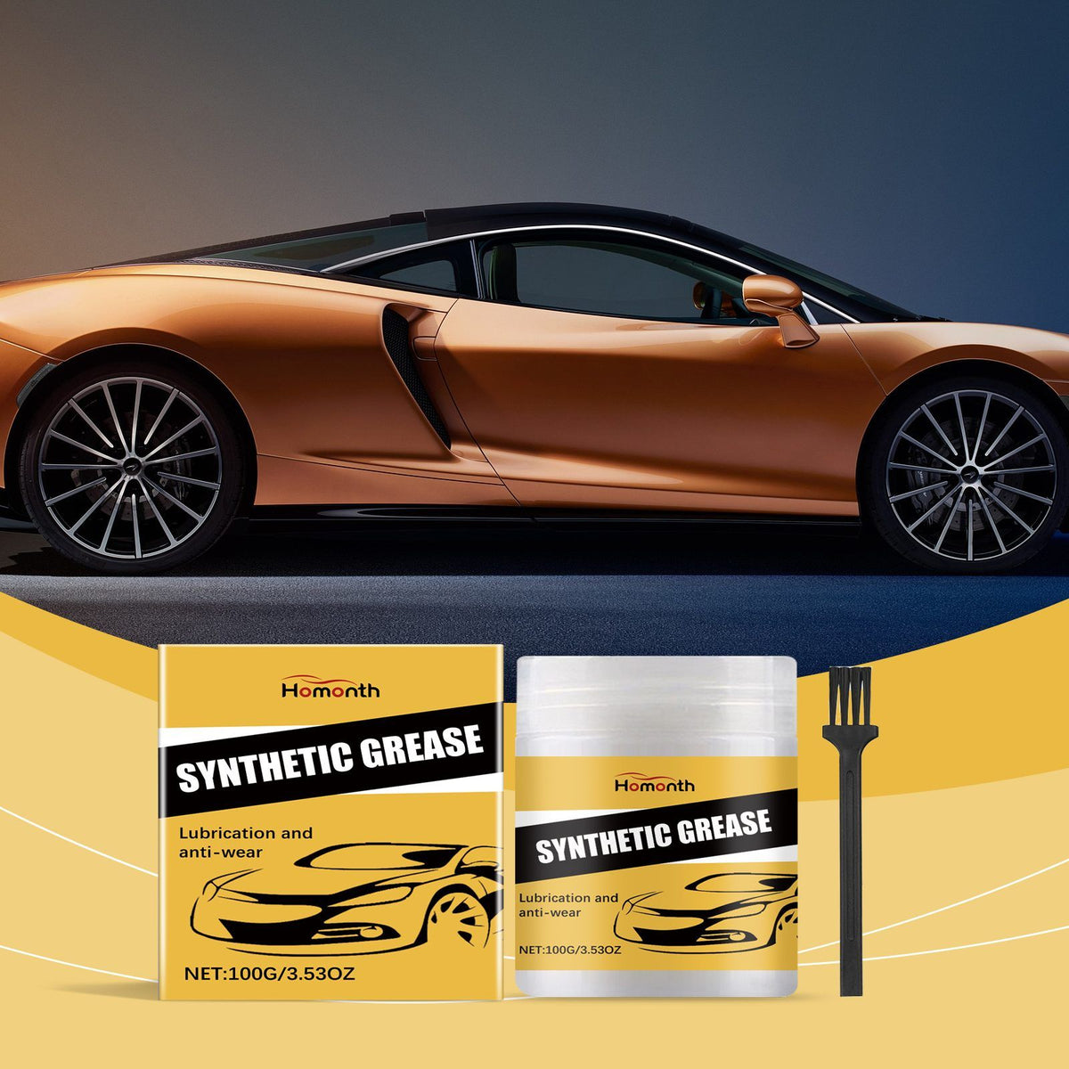 Kit de graisse d'entretien automobile HOMONTH