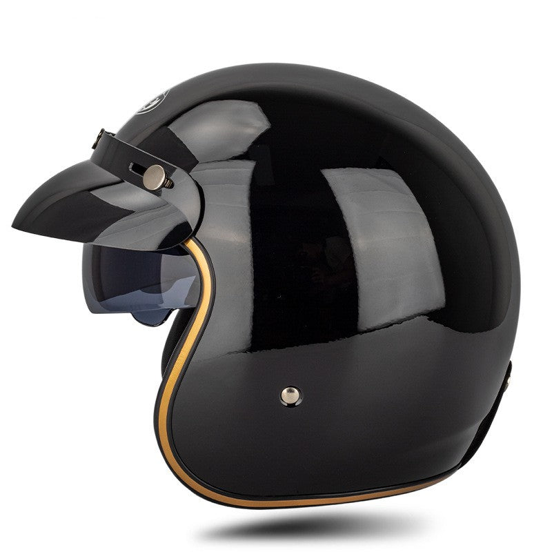 Casque d'équitation extérieur rétro pour hommes et femmes