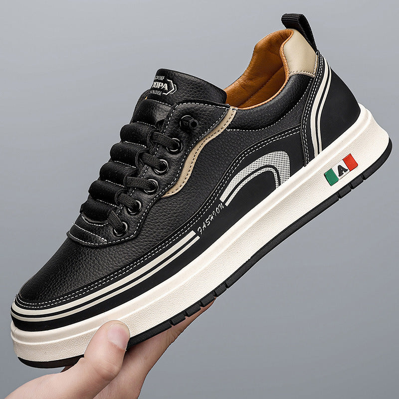 Hommes Casual Chaussures en cuir avec des semelles douces