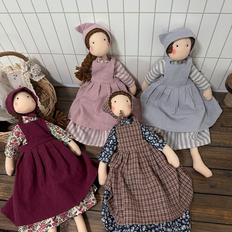 Robe de poupée de style coréen faite à la main mignon et doux pour les enfants