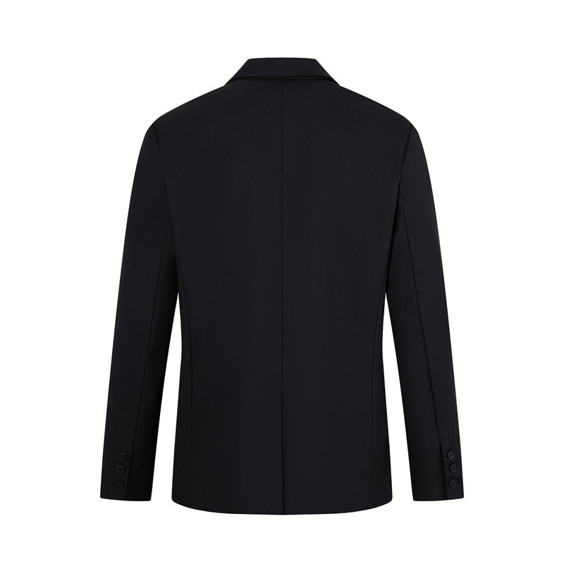 Blazer occasionnel avec fermeture à bouton instantané