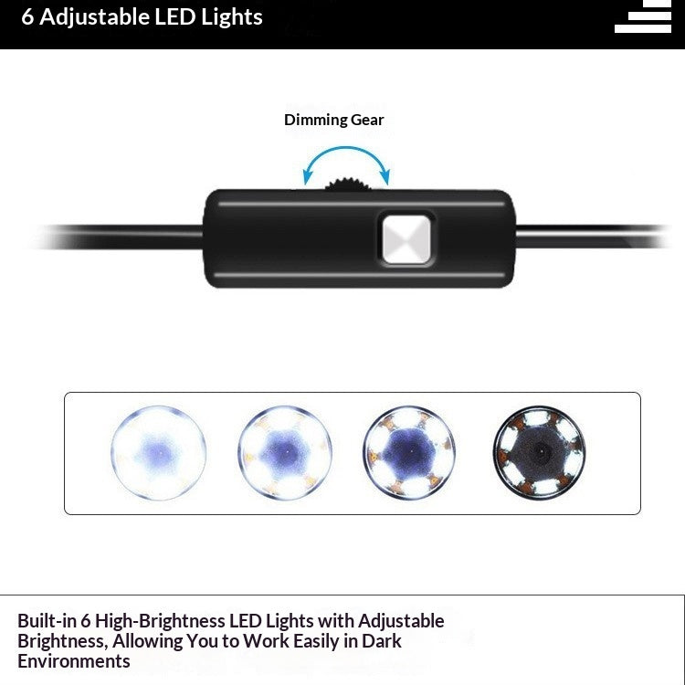 Caméra endoscope pour téléphones portables de qualité industrielle