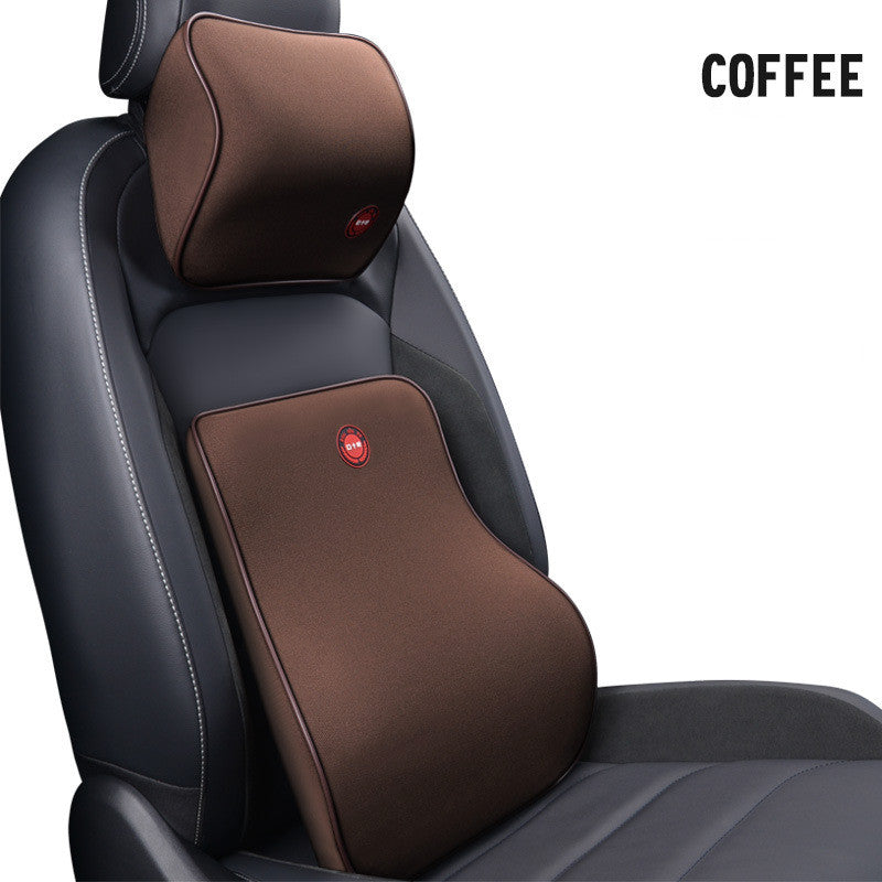 Car Armrest Neck Protector Backrest Car Seat Lumbar Pillow Memory Foam Pillow