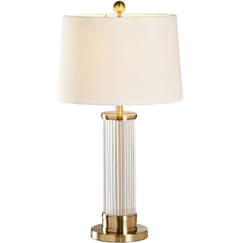Creative American style Minimalist Designer Soft Furnishings Lampe de table de luxe légère