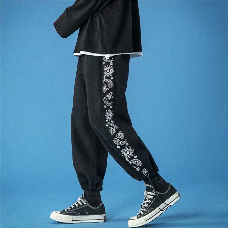 Mode masculine des pantalons occasionnels de pied de cravate