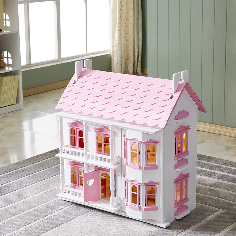 Kids Dollhouse Play House Villa Toy