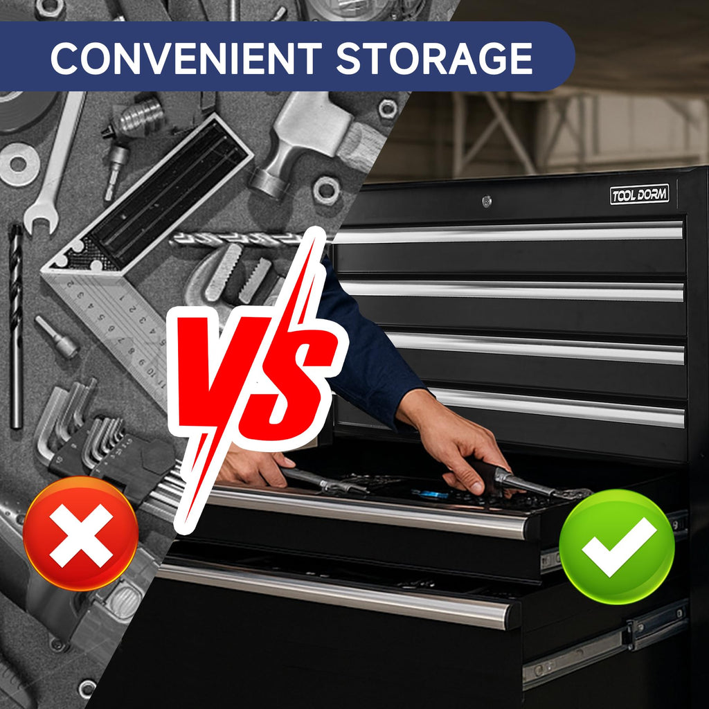 Uniquement pour l'expédition sur waybill 36 pouces 8-drawer Tool Cabinet empilable TT3606
