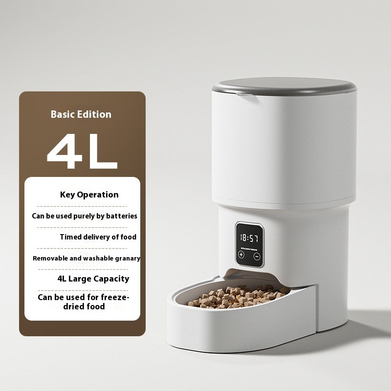 PET Intelligence Automatique Animal Feeder 4L