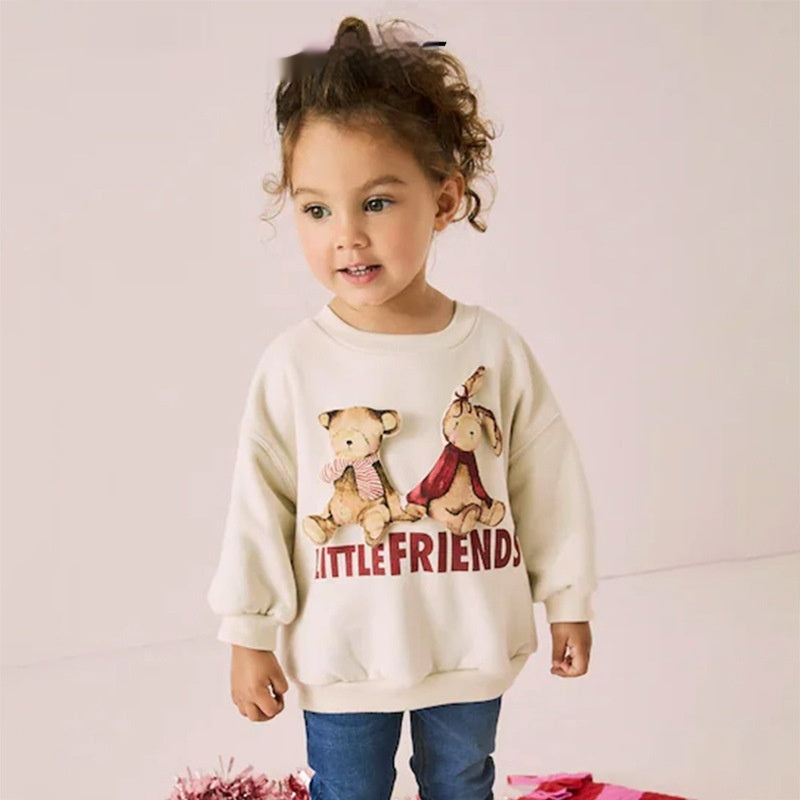 Sweatshirt casual élégant d'automne pour les filles