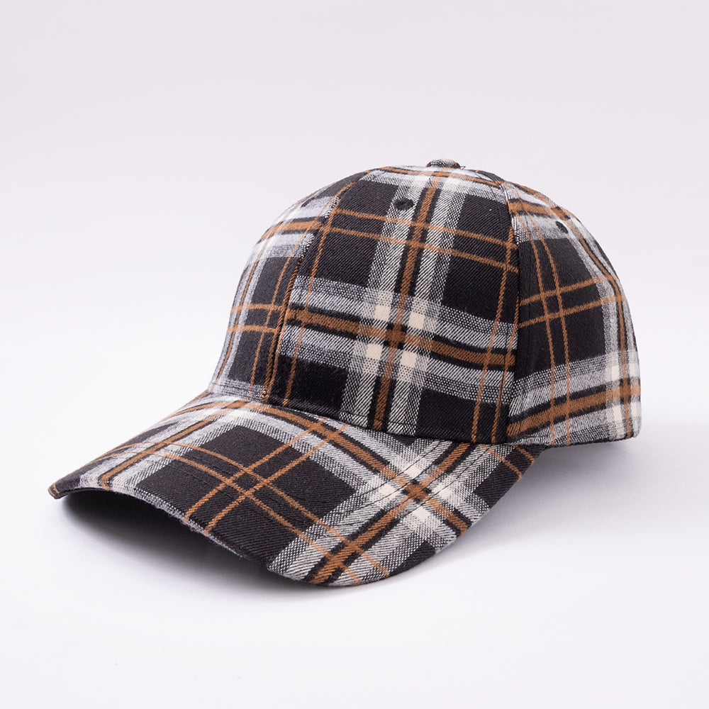 Retro British Style Knit Casquette de baseball pour l'automne Et l'hiver