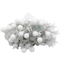 Lampes à cordes à LED alimentées par le solaire - Lampes Bubble Globe imperméables pour décoration extérieure