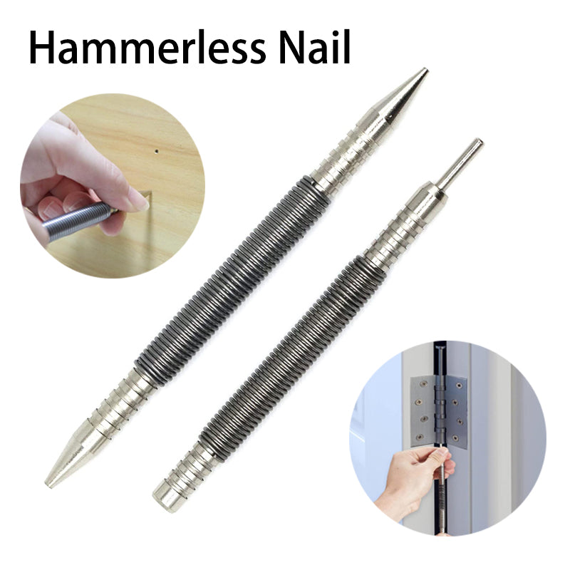 Jeu d'ongles de ressort à double tête de l'outil de perforation